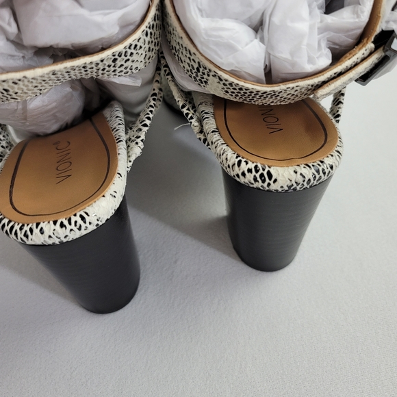 Vionic Sami Snake Print Heel Shoes Sz 9.5 - Picture 13 of 14